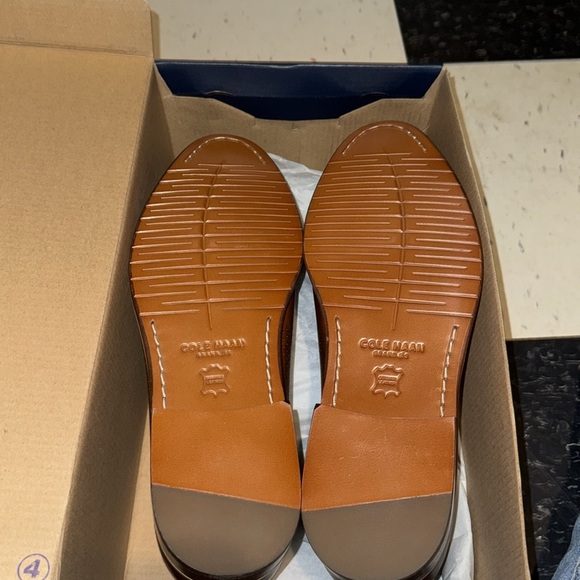 Cole Haan Washington Grand Laser Wing Oxford- British Tan- Lava-EG SZ -10 - Picture 10 of 12